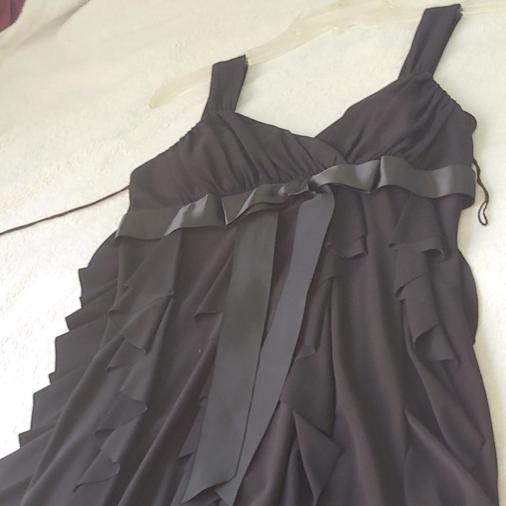 Black cocktail dress, Size 8P